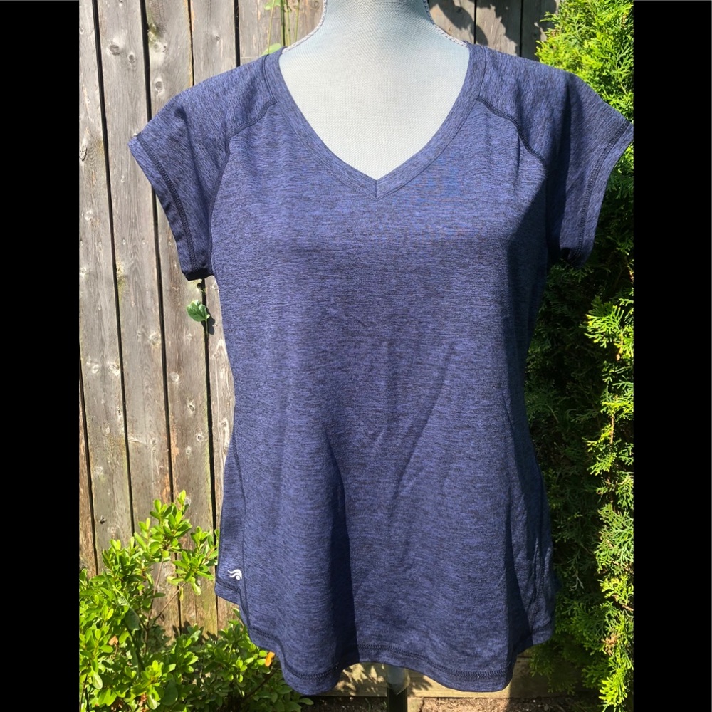 Workout Short Sleeve V-neck Top